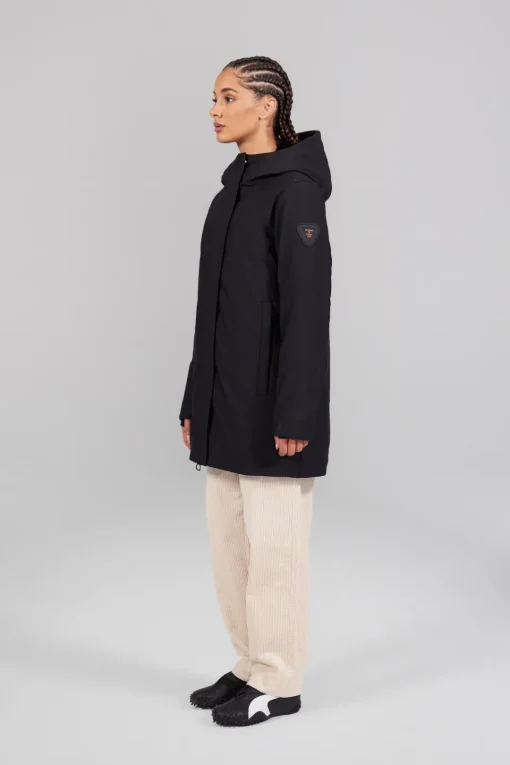 Gertrude Parka en néoprène Christina Noir Shop