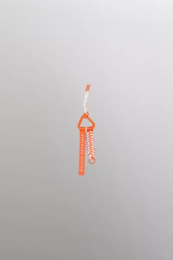 Gertrude Porte-clés en cordon technique Orange Shop