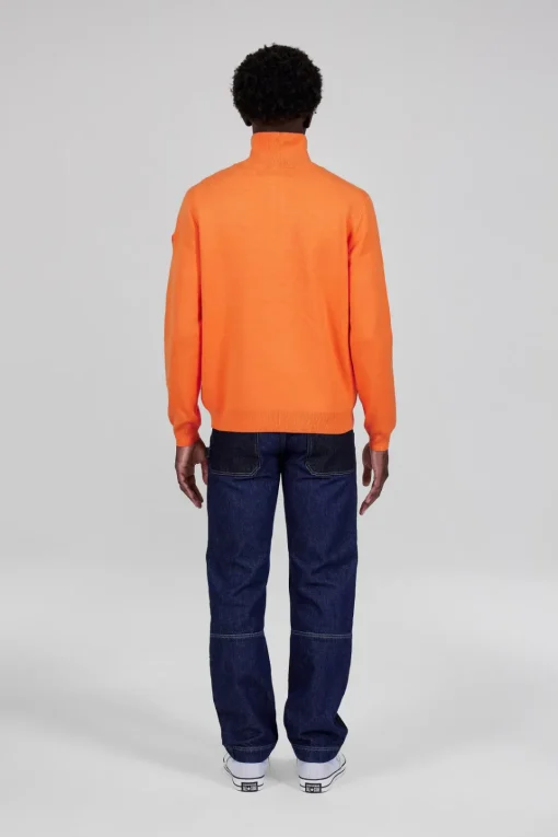 Gertrude Pull col montant zippé Lewis Orange Best