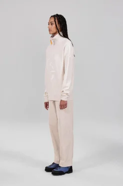 Gertrude Pull col montant zippé Lewis Beige Hot