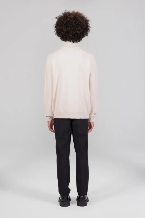 Gertrude Pull col montant zippé Lewis Beige Hot