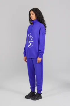 Gertrude Pull col montant zippé Lewis Prusse Store