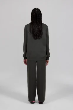 Gertrude Pull col montant zippé Lewis Kaki Cheap