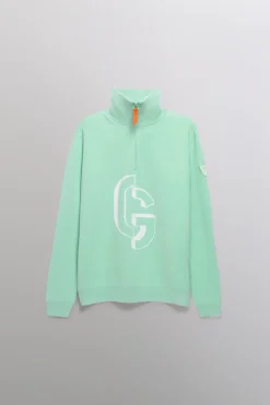 Gertrude Pull col montant zippé Lewis Menthol Cheap