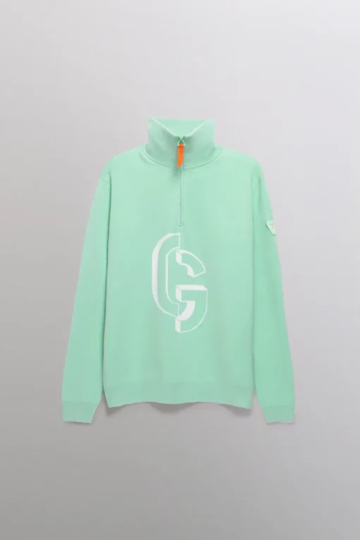 Gertrude Pull col montant zippé Lewis Menthol Cheap