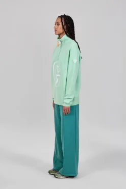 Gertrude Pull col montant zippé Lewis Menthol Cheap