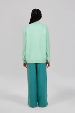 Gertrude Pull col montant zippé Lewis Menthol Cheap