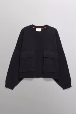 Gertrude Pull col rond en maille Chandler Noir Best