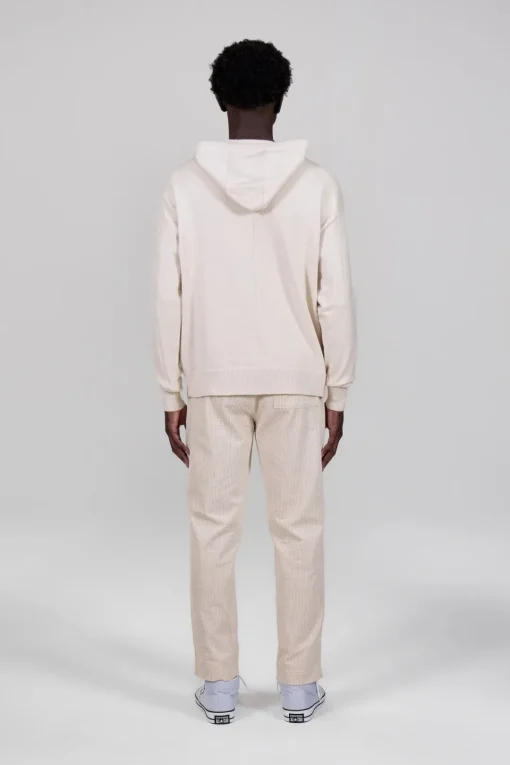 Gertrude Pull en maille à capuche ample Philip Beige Hot