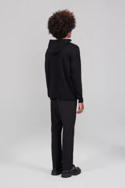 Gertrude Pull en maille à capuche ample Philip Noir Shop