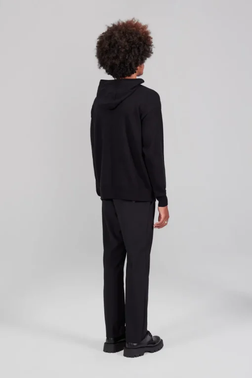 Gertrude Pull en maille à capuche ample Philip Noir Shop