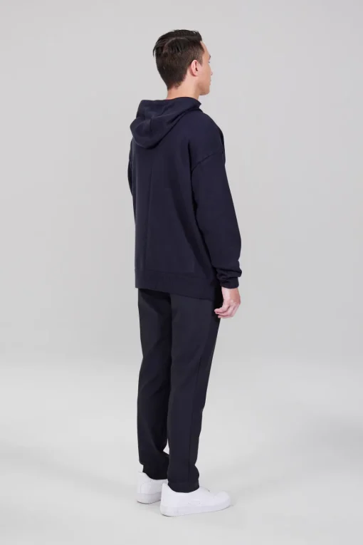 Gertrude Pull en maille à capuche ample Philip Night New