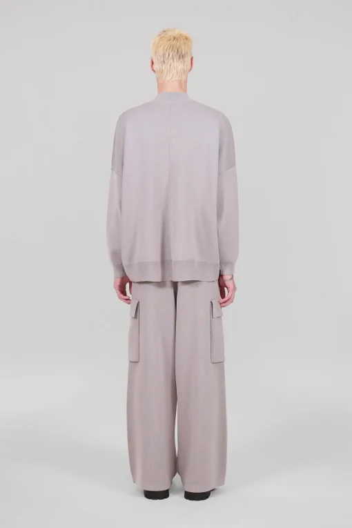 Gertrude Pull en maille col montant unisexe Arden Souris Shop