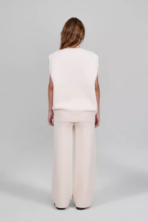 Gertrude Pull en maille épaisse Alba Beige New