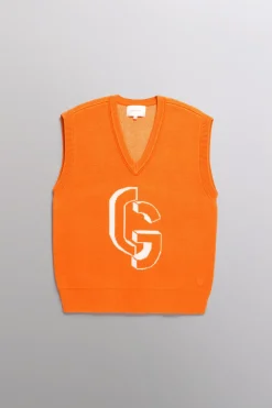 Gertrude Pull en maille épaisse Alba Orange Cheap