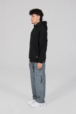 Gertrude Sweat à capuche bicolore unisexe Austen Black/anthra Sale