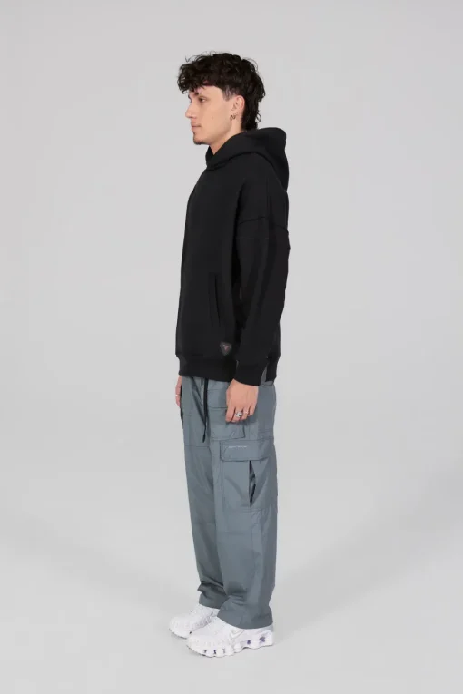 Gertrude Sweat à capuche bicolore unisexe Austen Black/anthra Sale
