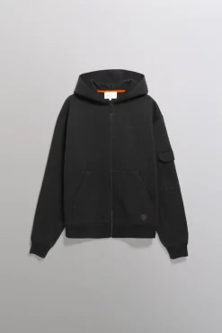 Gertrude Sweat à capuche oversize Bob Noir Fashion