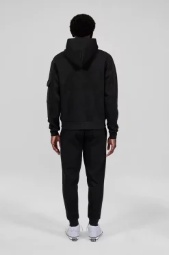 Gertrude Sweat à capuche oversize Bob Noir Fashion
