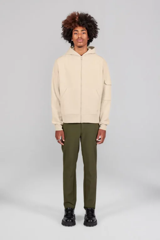 Gertrude Sweat à capuche oversize Bob Beige Best