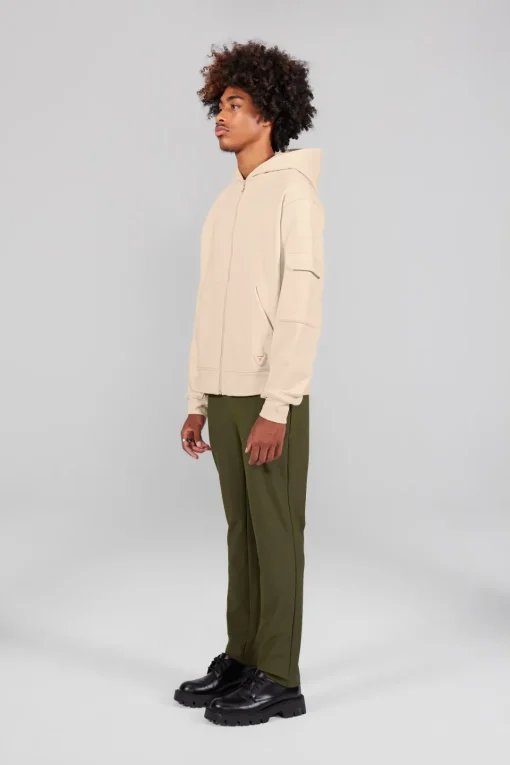 Gertrude Sweat à capuche oversize Bob Beige Best