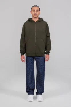 Gertrude Sweat à capuche oversize Bob Kaki Discount