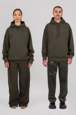 Gertrude Sweat à capuche unisexe Anto Kaki Fashion