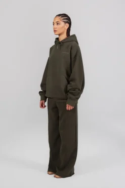 Gertrude Sweat à capuche unisexe Anto Kaki Fashion