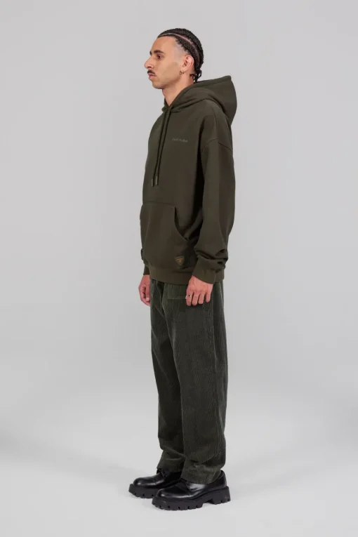 Gertrude Sweat à capuche unisexe Anto Kaki Fashion