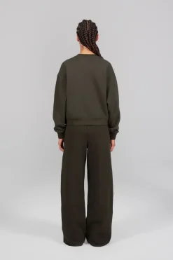 Gertrude Sweat col rond Meryl Kaki New