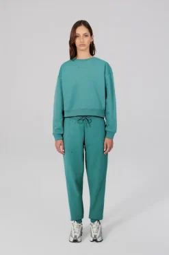 Gertrude Sweat col rond Meryl Lichen Cheap