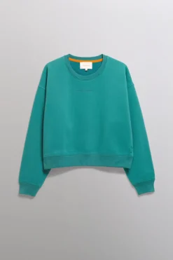 Gertrude Sweat col rond Meryl Lichen Cheap