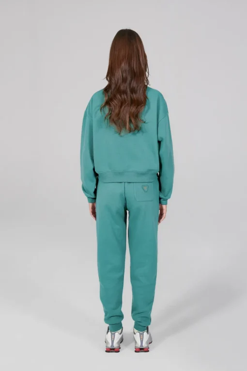 Gertrude Sweat col rond Meryl Lichen Cheap