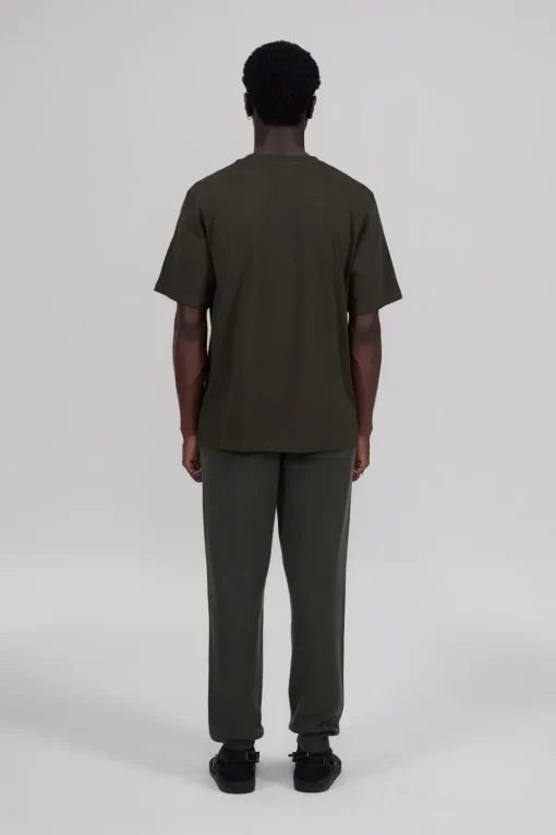 Gertrude Tee-shirt à manches courtes Leonce Logo Kaki Store
