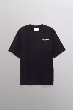 Gertrude Tee-shirt à manches courtes Leonce Flower Noir Store