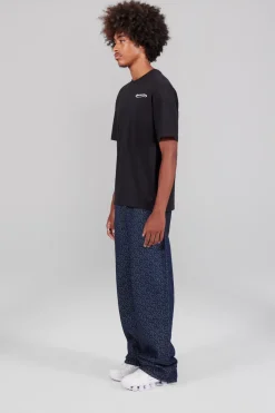 Gertrude Tee-shirt à manches courtes Leonce Flower Noir Store