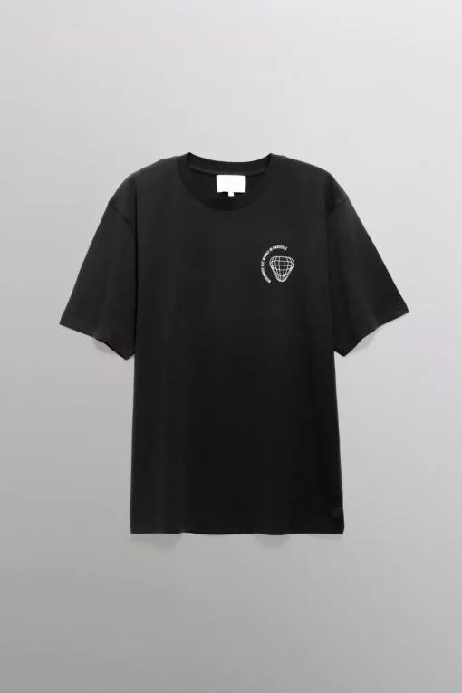 Gertrude Tee-shirt à manches courtes Leonce Store Noir Fashion