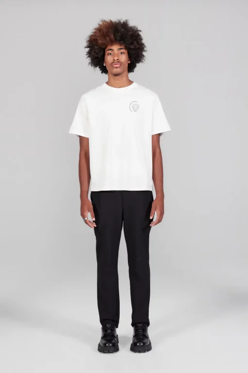 Gertrude Tee-shirt à manches courtes Leonce Store Opticwhite Cheap
