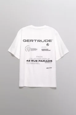 Gertrude Tee-shirt à manches courtes Leonce Store Opticwhite Cheap