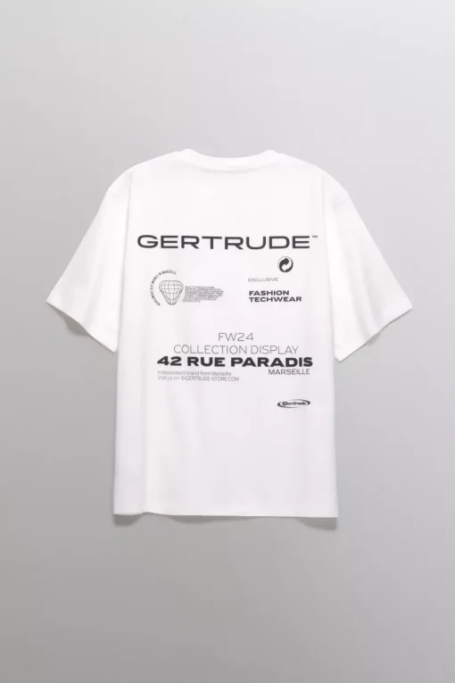 Gertrude Tee-shirt à manches courtes Leonce Store Opticwhite Cheap
