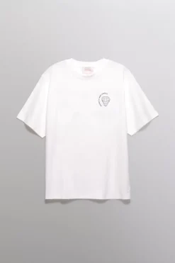 Gertrude Tee-shirt à manches courtes Leonce Store Opticwhite Cheap