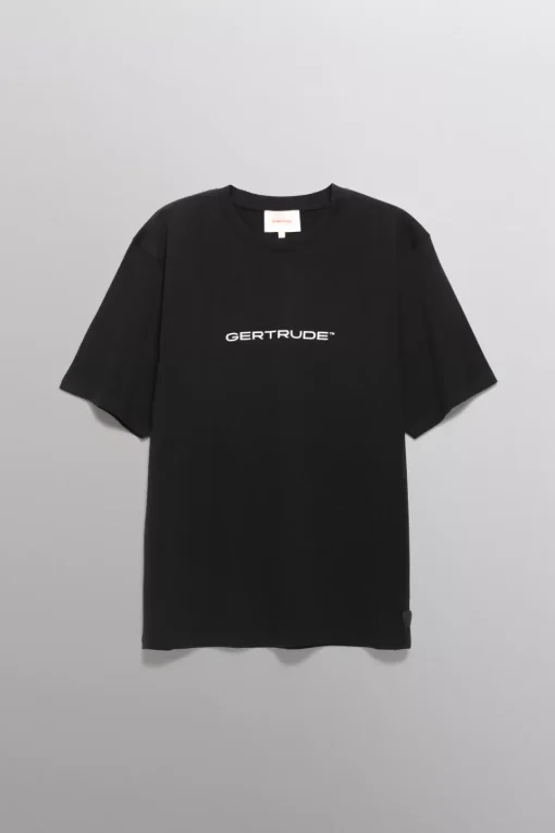 Gertrude Tee-shirt à manches courtes Léopoldine Noir Flash Sale