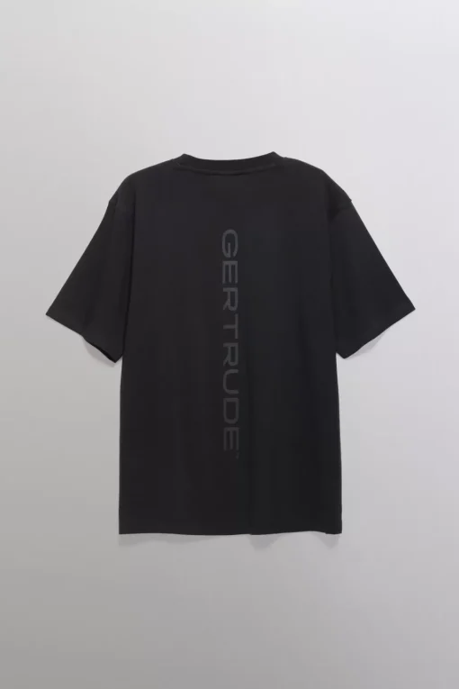 Gertrude Tee-shirt à manches courtes Leonce Script Noir Best