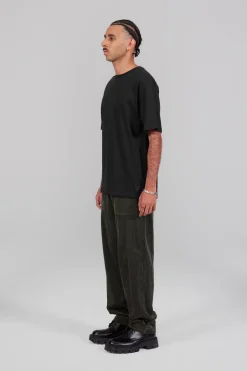 Gertrude Tee-shirt à manches courtes Leonce Script Noir Best