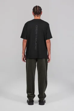 Gertrude Tee-shirt à manches courtes Leonce Script Noir Best