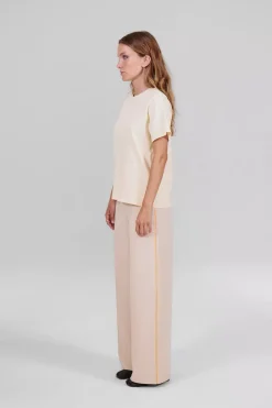 Gertrude Tee-shirt à manches courtes Léopoldine Beige Store