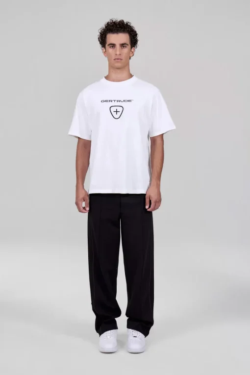 Gertrude Tee-shirt à manches courtes Leonce Logo Opticwhite Fashion