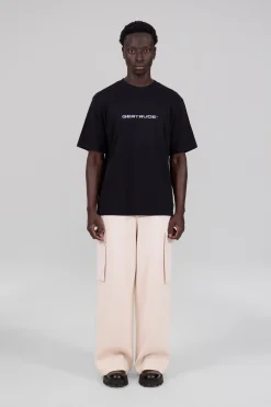 Gertrude Tee-shirt à manches courtes Leonce Noir Flash Sale