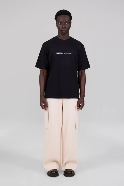Gertrude Tee-shirt à manches courtes Leonce Noir Flash Sale