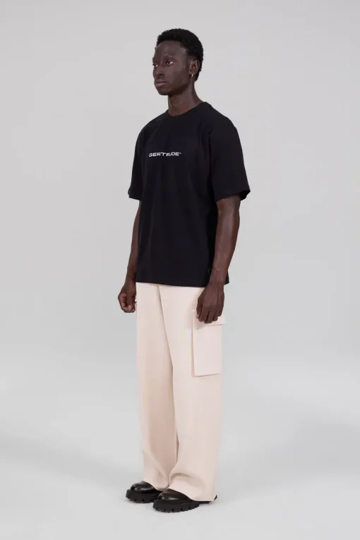 Gertrude Tee-shirt à manches courtes Leonce Noir Flash Sale